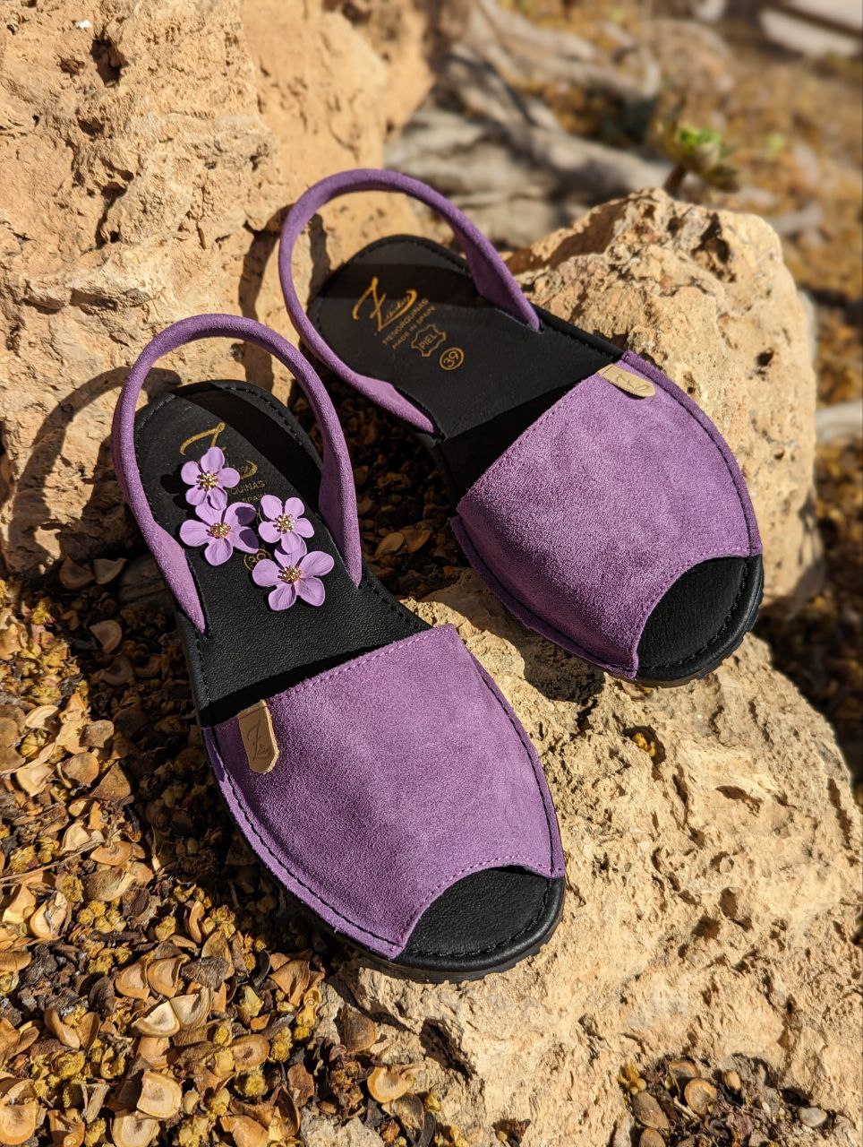 Ab.Zapatos • 3106-8 • lavanda+Pendientes flores PA3768 lila АКЦИЯ - Imagen 2