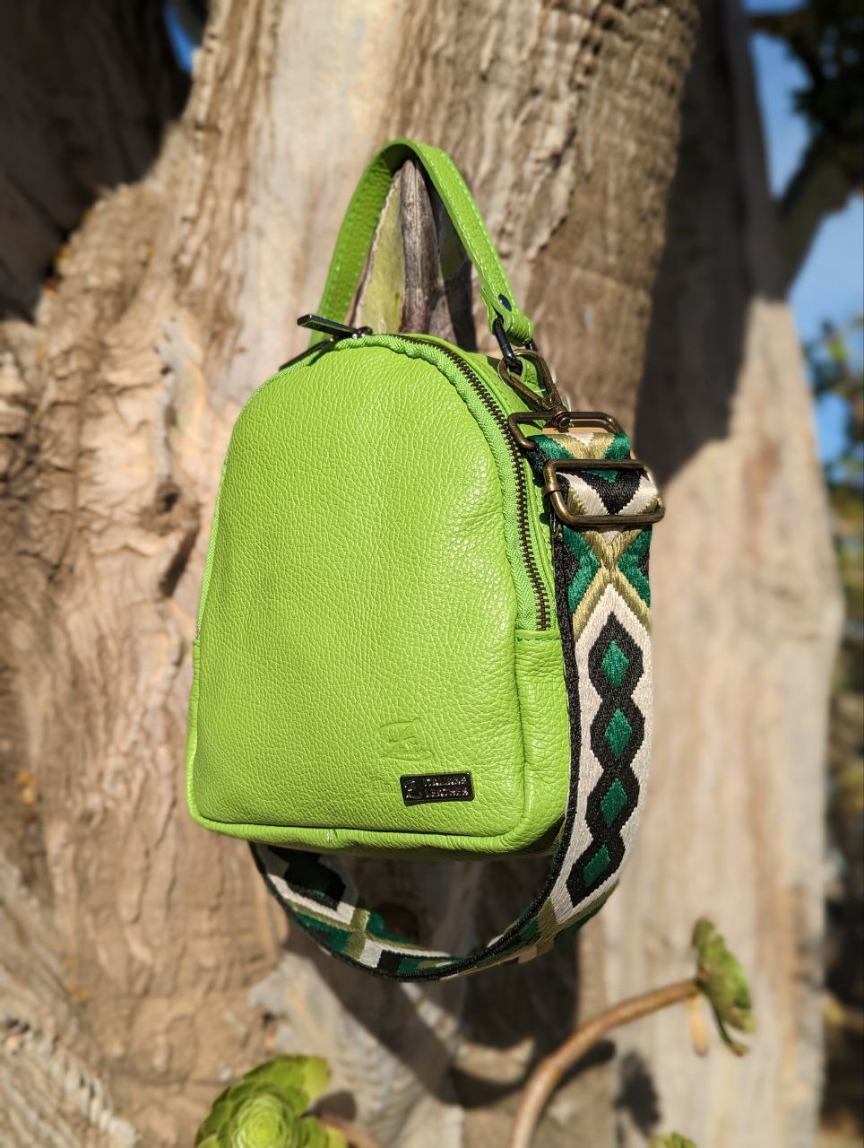AB.Z · Pelle · mochila NAPA (630) PISTACHO - CINTURON BOLSOS (150)-6 (18) АКЦИЯ - Imagen 4