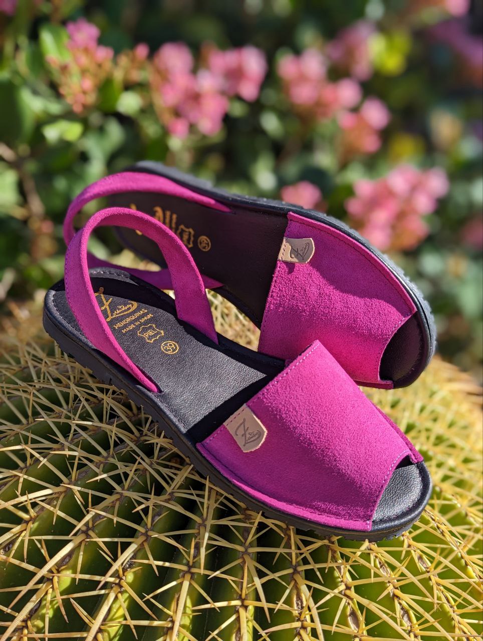 Ab. Zapatos 3106-8 magenta+PELLE Iris (480) АКЦИЯ - Imagen 5