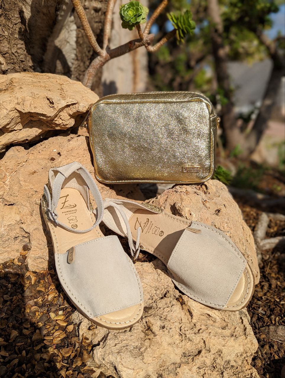 AB.Zapatos · 966 · CRUDO+Pelle 21-20 (370) oro - Imagen 2