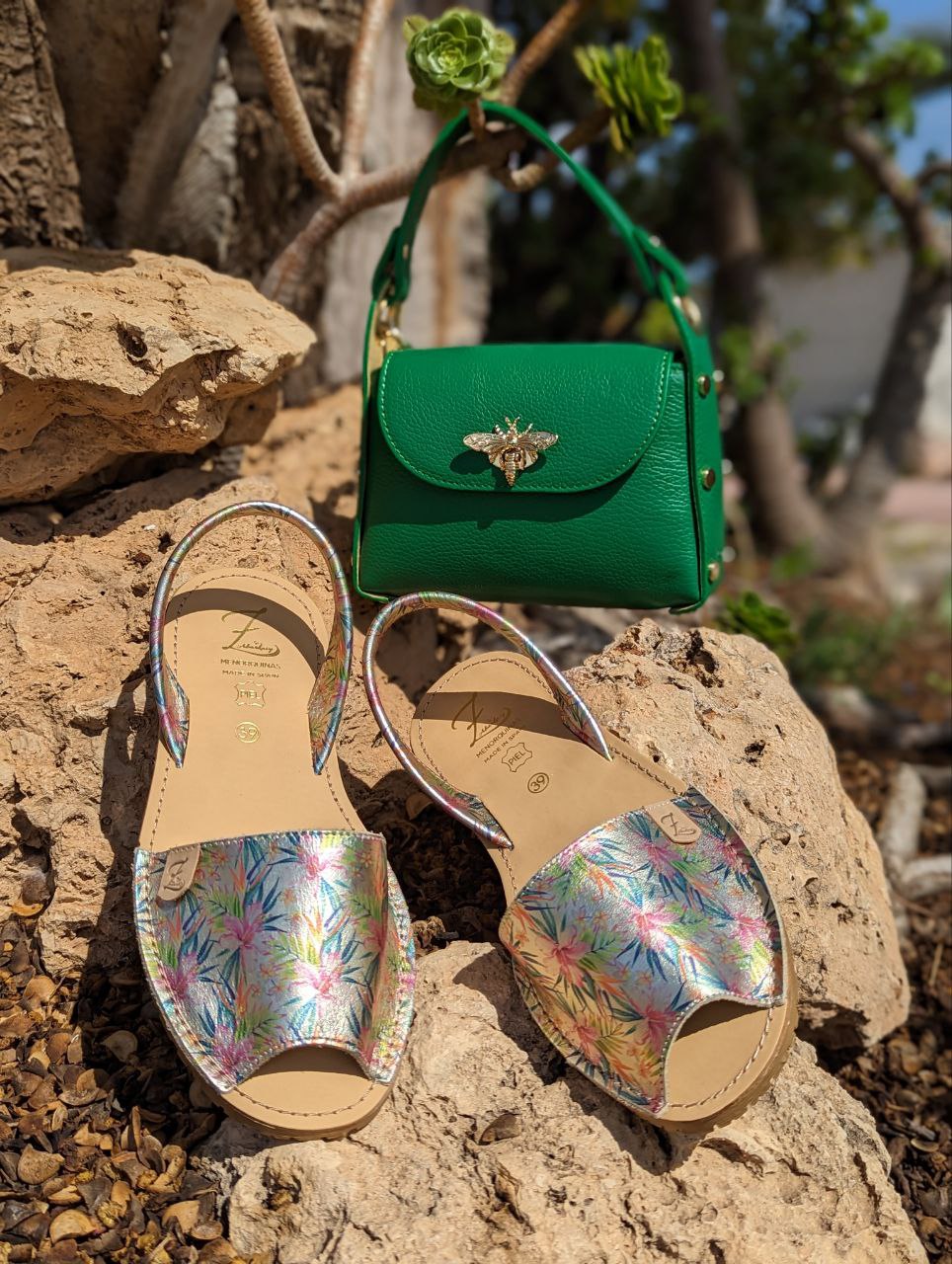 AB.Zapatos · 3207 · LIRIOS PLATINO+AB.Z PELLE ABEJA 2 (410) Encina АКЦИЯ - Imagen 2