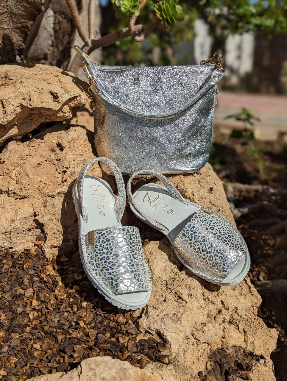 AB.Zapatos · 504-8 Guepardo plata+PELLE 221 (300) plata АКЦИЯ - Imagen 2