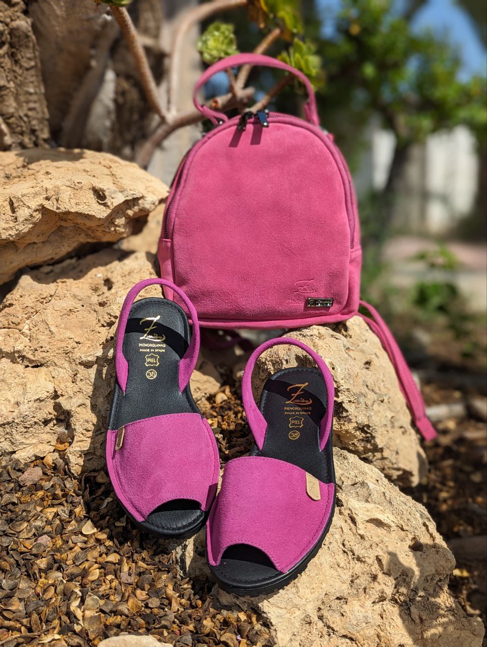 Ab. Zapatos 3106-8 magenta+AB.Z · Pelle · mochila serraje (610) Digital АКЦИЯ - Imagen 2