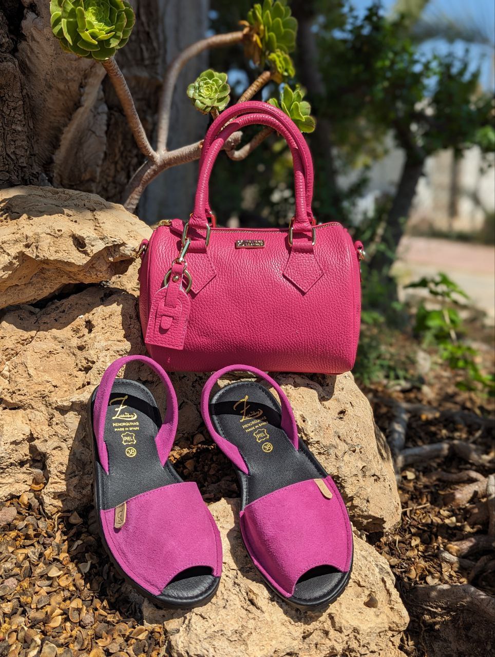 Ab. Zapatos 3106-8 magenta+AB.Z PELLE GLORIA (650) fuxia АКЦИЯ - Imagen 2