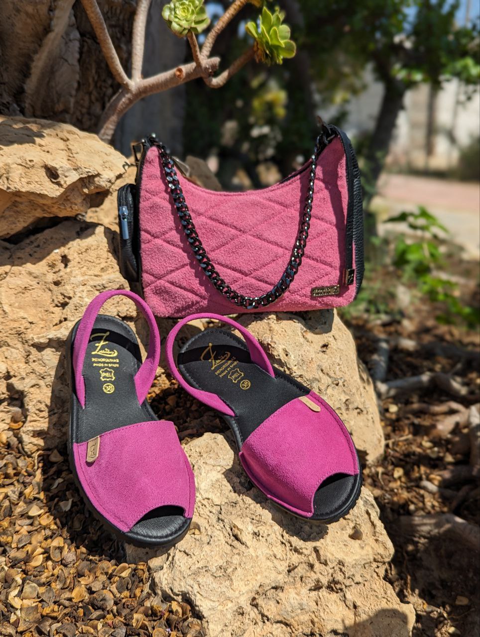 Ab. Zapatos 3106-8 magenta+AB.Z · Pelle · 21-19 (370) FUXIA АКЦИЯ - Imagen 2