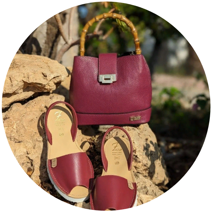AB.Zapatos · 3202 · Granate+Ab.Zapatos PELLE Bambu (630) vino АКЦИЯ