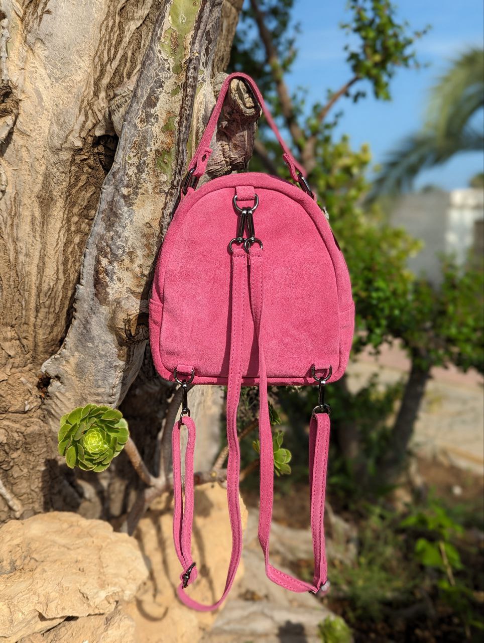 AB.Z. SAFARY MAGENTA+AB.Z · Pelle · mochila serraje (610) Digital-(200)-26 (3) АКЦИЯ - Imagen 9