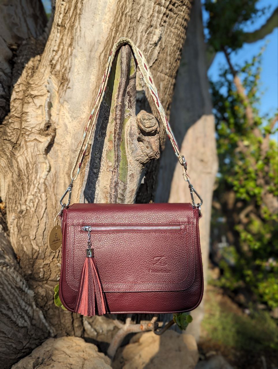 Pelle Ab.Zapatos VIGA (1170) Burdeos+CINTURON BOLSOS (150)-6 (13) АКЦИЯ - Imagen 4