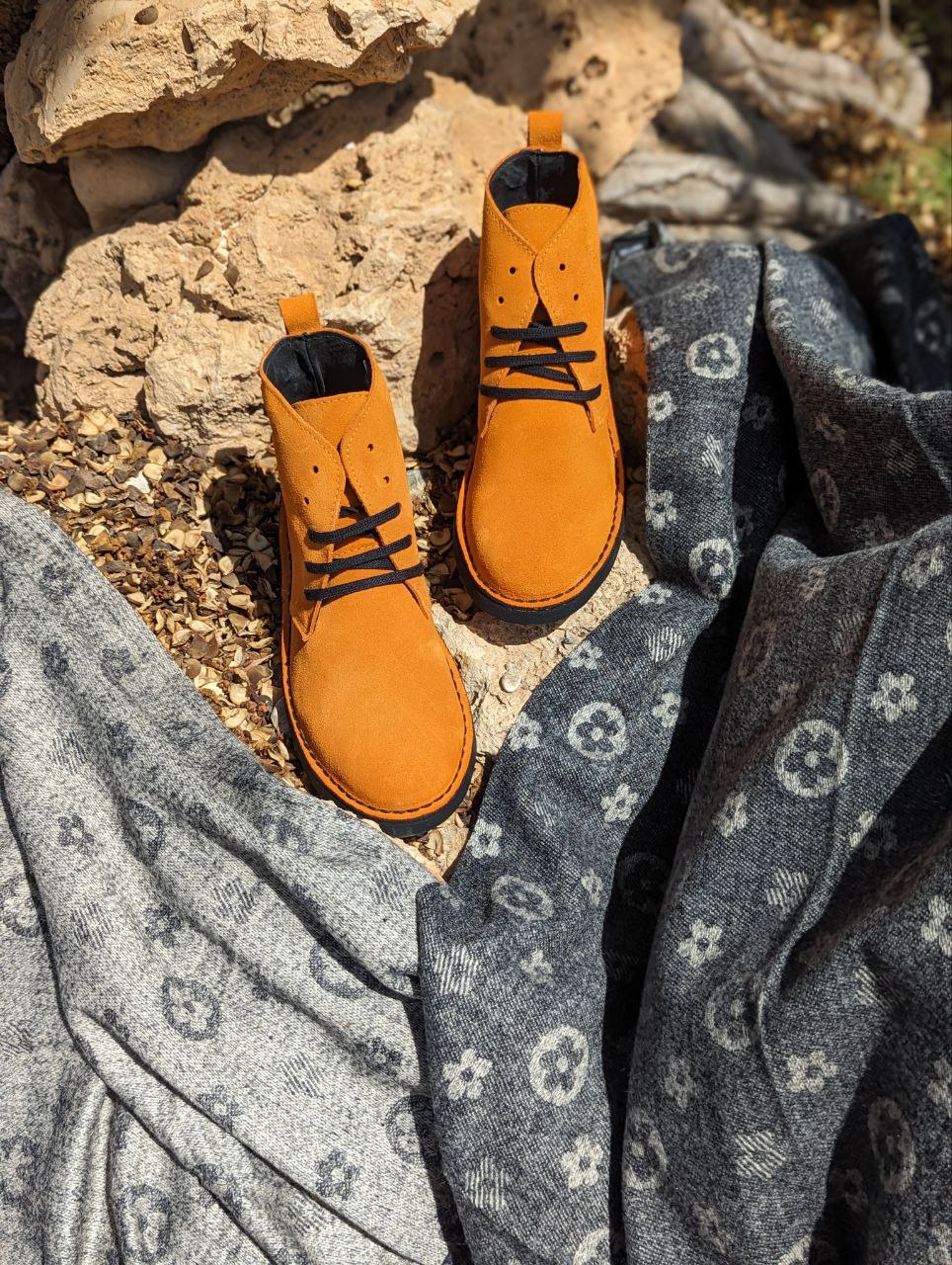AB.Zapatos 1619/2 New R MANDARINA+Двухсторонний палантин FLORES (220) Gris АКЦИЯ - Imagen 2