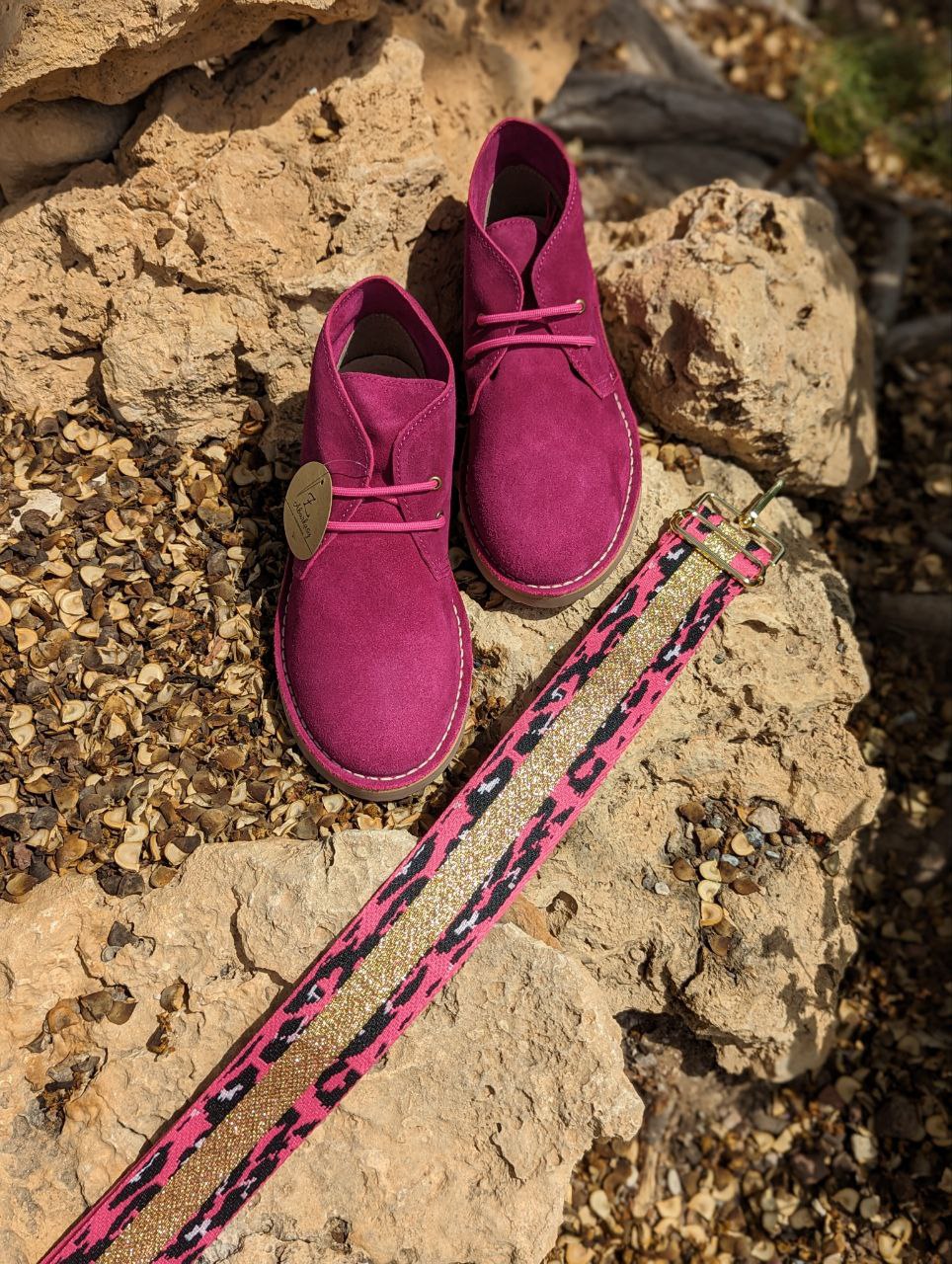 AB.Z. SAFARY MAGENTA+CINTURON BOLSOS (140)-25 (3) АКЦИЯ - Imagen 2