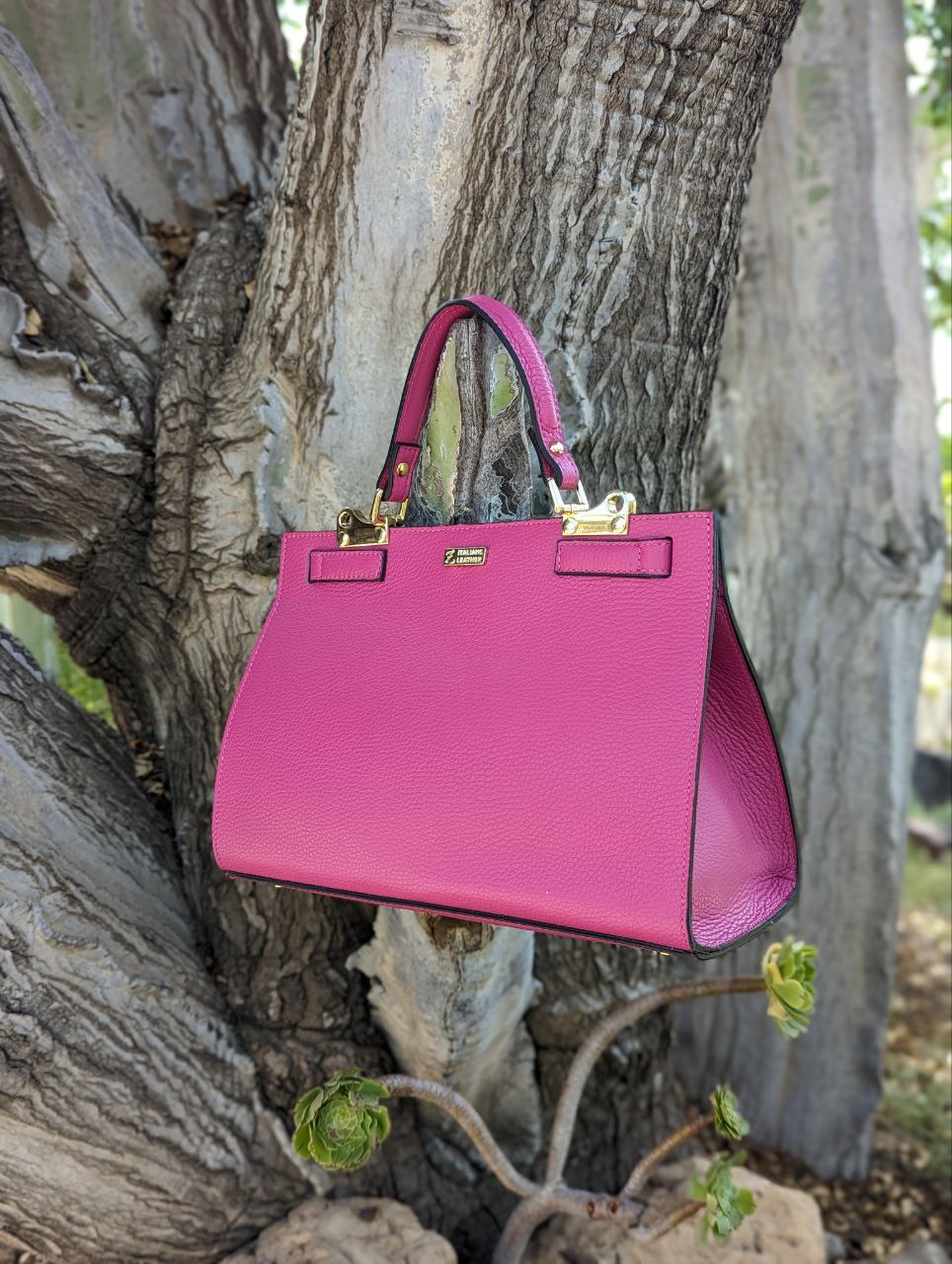 Ab.Zapatos PELLE Birkin/2 (720) fuxia - Imagen 6