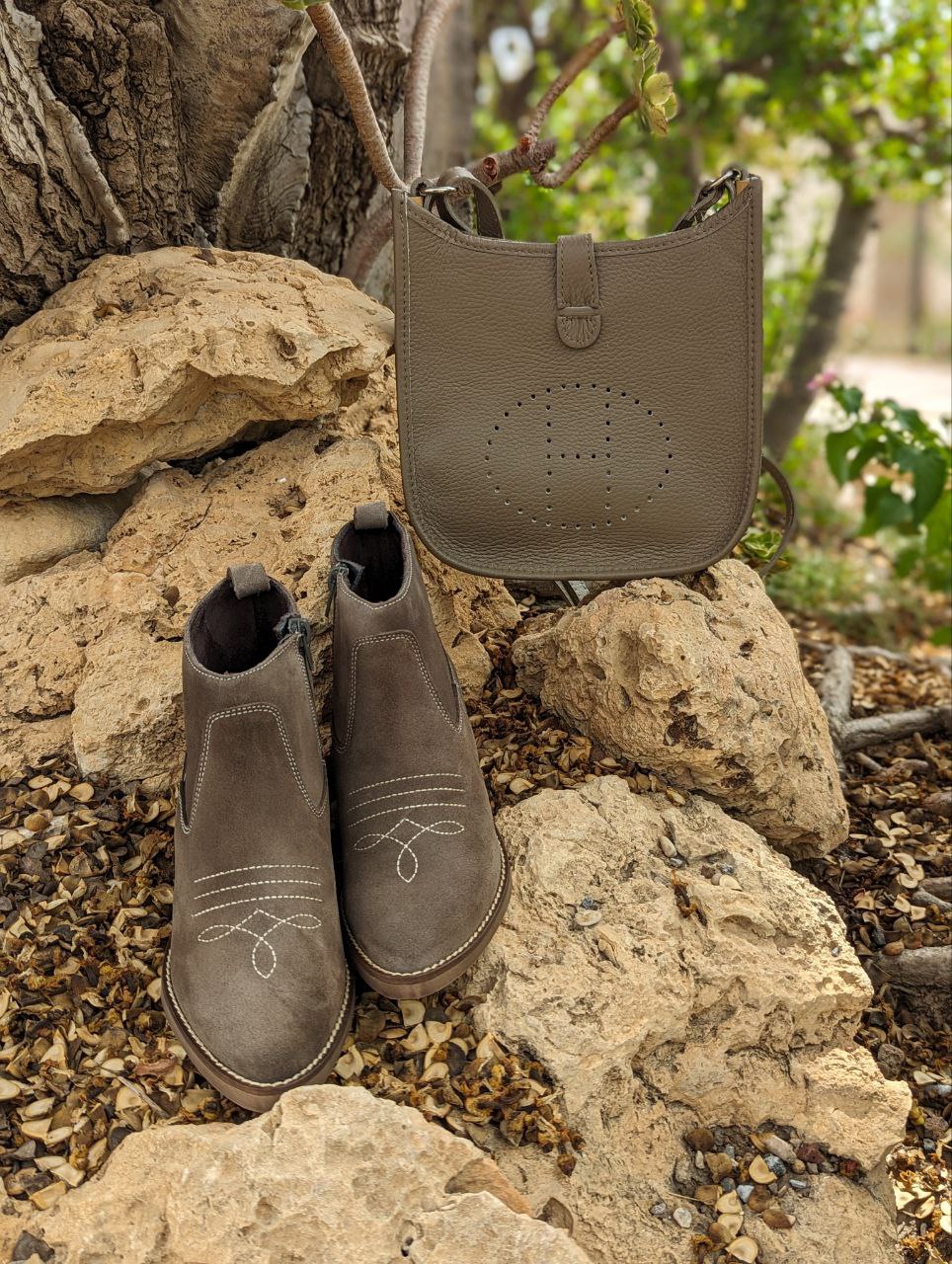 TEKILA 7005 Taupe+Ab.Zapatos PELLE Helena (310) ТАУПЕ АКЦИЯ - Imagen 2