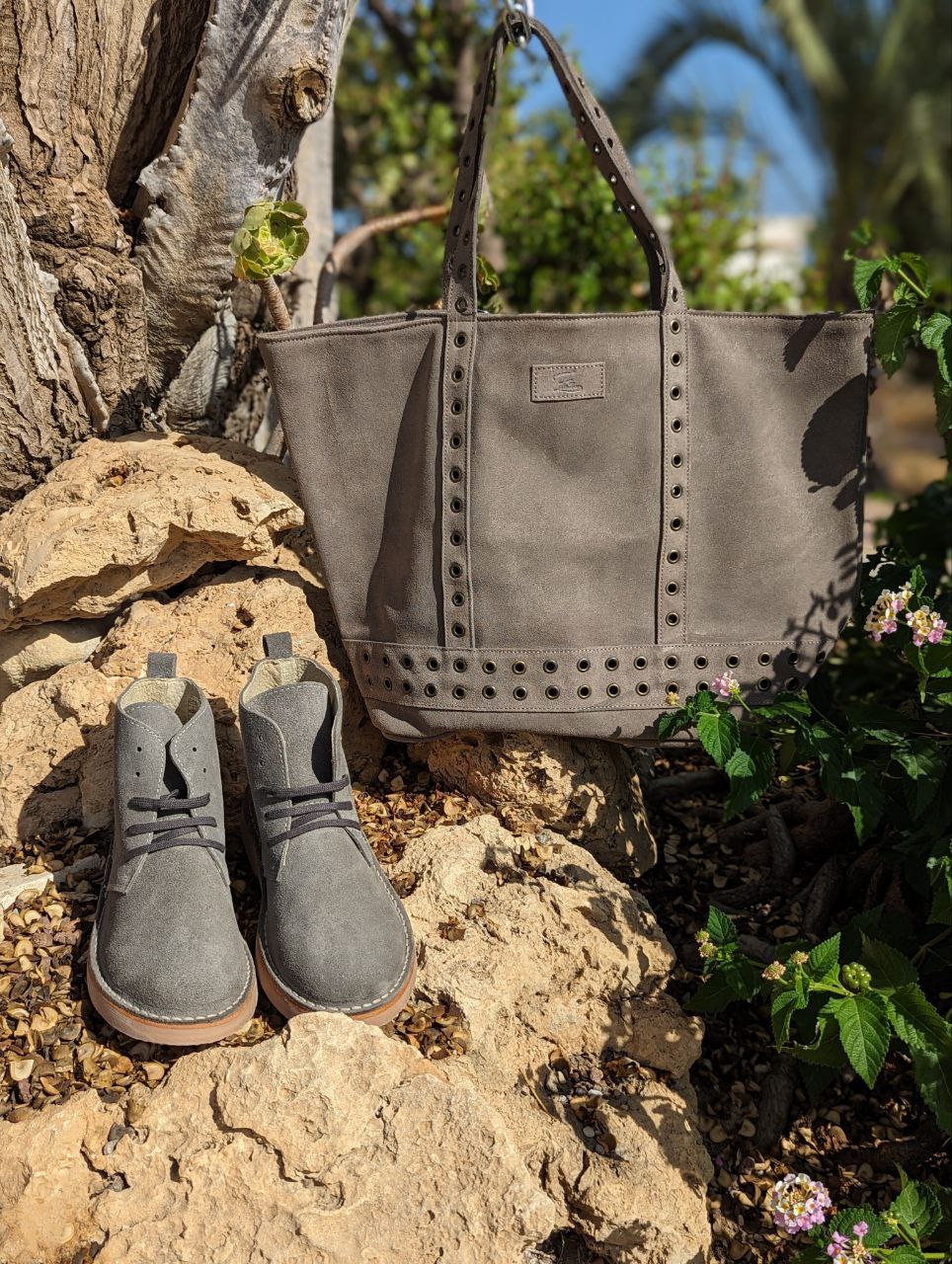 AB.Zapatos 1619/2 New · R · Gris+Ab.Zapatos SHOPPER PIEDRA АКЦИЯ - Imagen 2