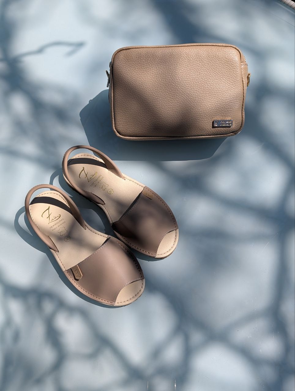 КОМБО AB.ZAPATOS · 320-8 PC · taupe + Pelle 21-20 (370) taupe АКЦИЯ - Imagen 2