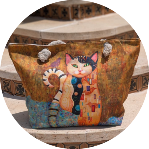 ARTE GATOS (330) CUERO