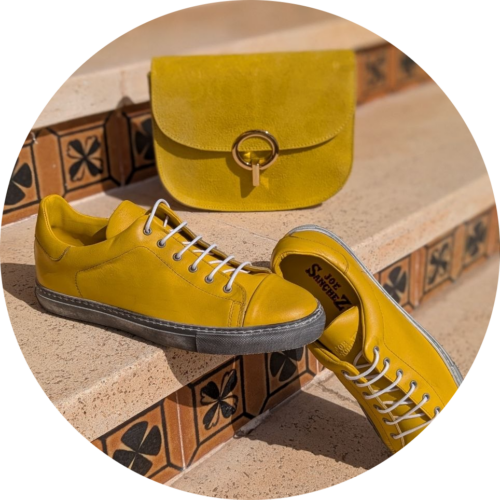 АКЦИЯ JOE SANCHEZ COR 19407 AMARILLO + AB.Z PELLE Djuli ser (410)  Amarillo